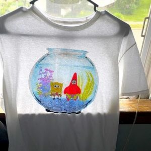 SpongeBob and Patrick shirt worn twice
